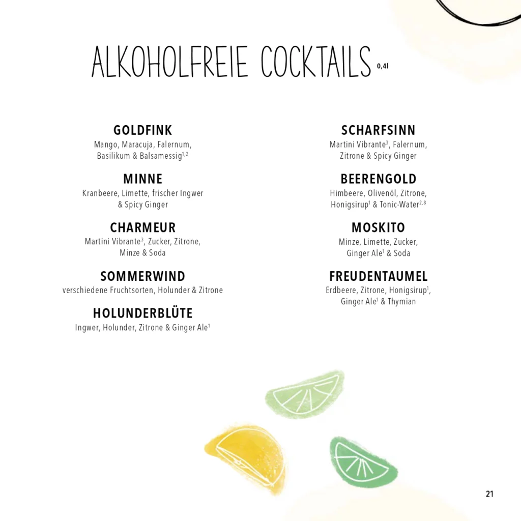 Hans Alkoholfreie Cocktails