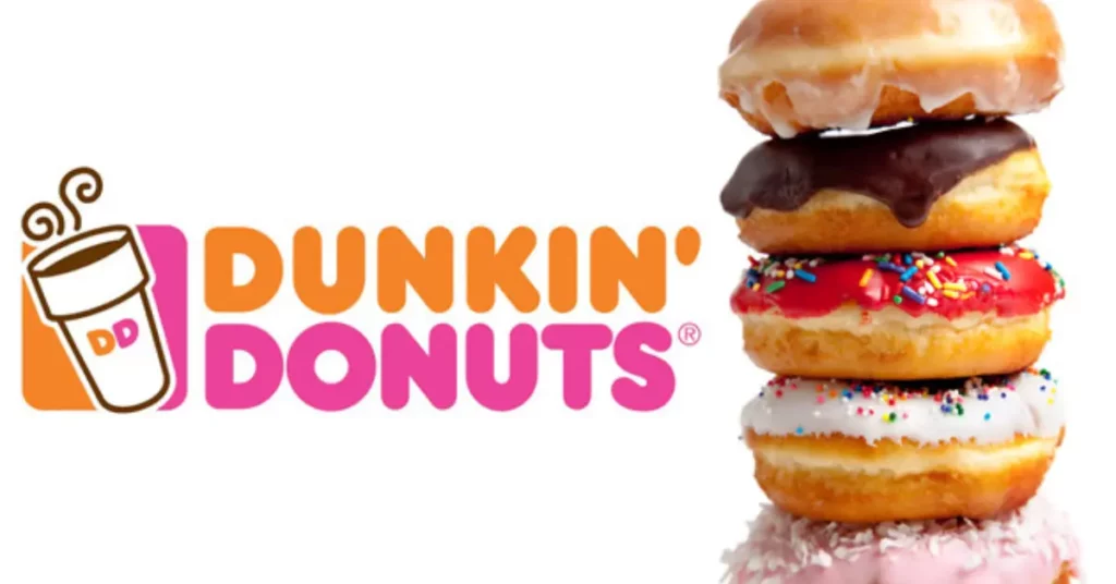 Dunkin Donuts Speisekarte